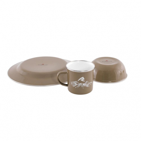 Cook Sets - Food Jars Robens Tongass Single Enamel Set
