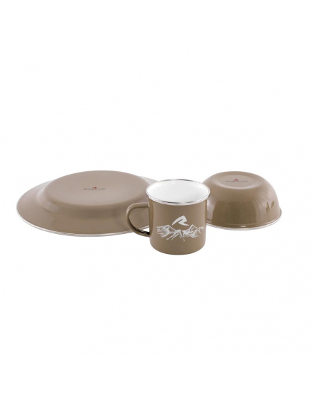 Cook Sets - Food Jars Robens Tongass Single Enamel Set