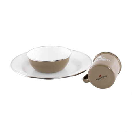 Cook Sets - Food Jars Robens Tongass Single Enamel Set