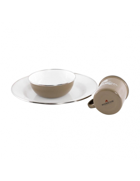 Cook Sets - Food Jars Robens Tongass Single Enamel Set