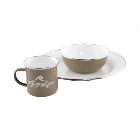 Cook Sets - Food Jars Robens Tongass Single Enamel Set
