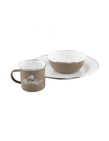 Cook Sets - Food Jars Robens Tongass Single Enamel Set