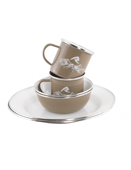 Cook Sets - Food Jars Robens Tongass Single Enamel Set