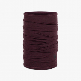 Φουλάρια - Κασκόλ Buff Merino Lightweight Neckwarmer Solid Garnet