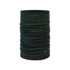Scarves Buff Lightweight Merino Wool Neckwarmer Multistripes Forest