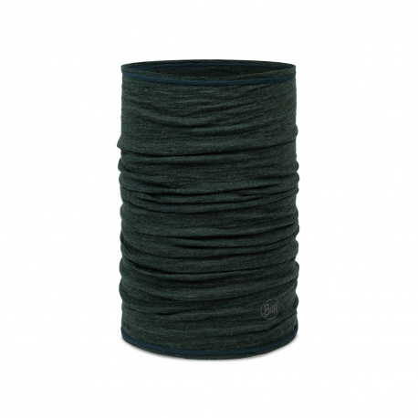 Scarves Buff Lightweight Merino Wool Neckwarmer Multistripes Forest