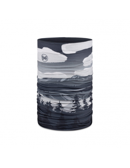 Scarves Buff Polar Reversible Neckwarmer Hikian Grey