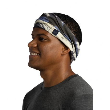 Scarves Buff Lightweight Merino Wool Prints Neckwarmer Esyr Blue