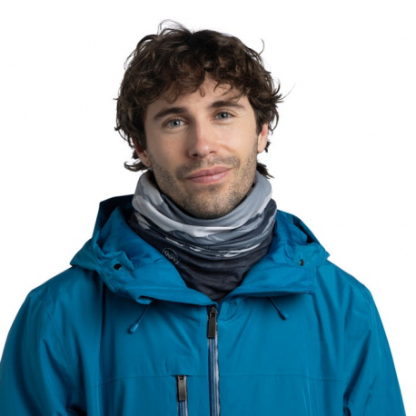 Scarves Buff Polar Reversible Neckwarmer Hikian Grey