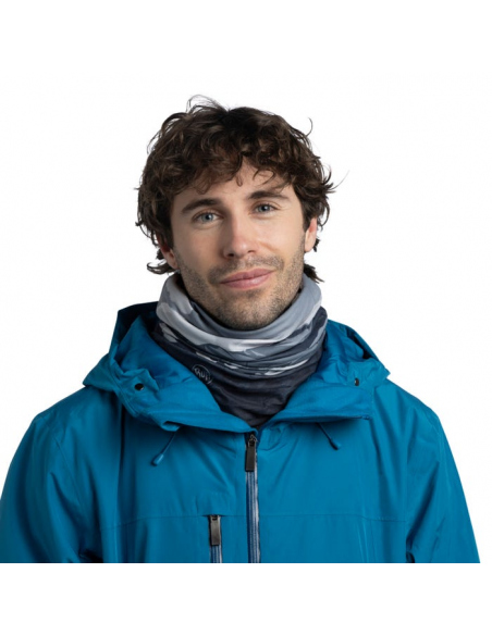 Scarves Buff Polar Reversible Neckwarmer Hikian Grey