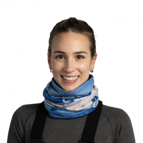 Scarves Buff Polar Reversible Neckwarmer Ilken Blue
