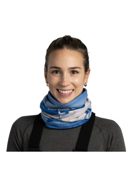 Scarves Buff Polar Reversible Neckwarmer Ilken Blue