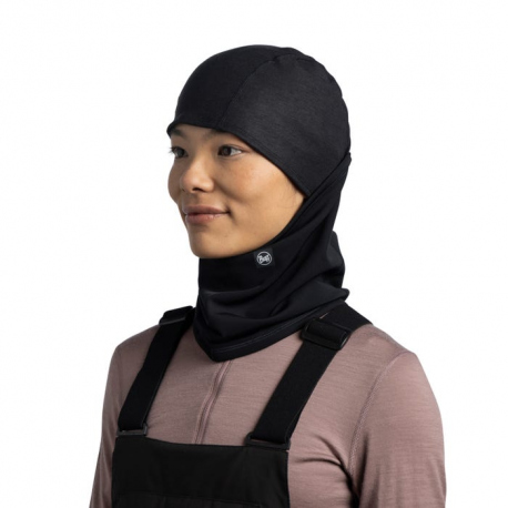 Balaclava Buff Tech Fleece Balaclava Solid Black