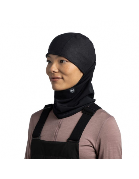 Balaclava Buff Tech Fleece Balaclava Solid Black