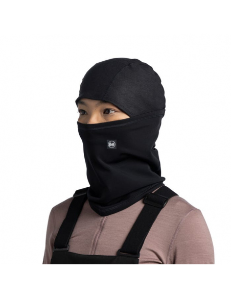 Balaclava Buff Tech Fleece Balaclava Solid Black