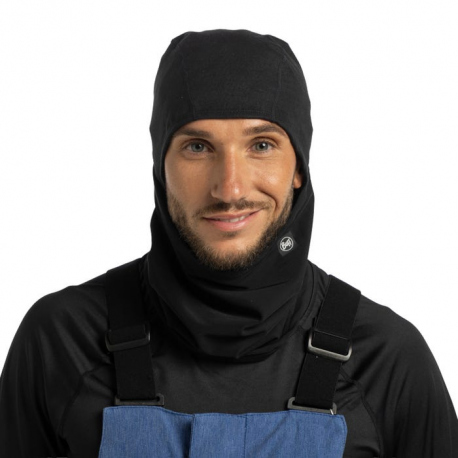 Balaclava Buff Tech Fleece Balaclava Solid Black
