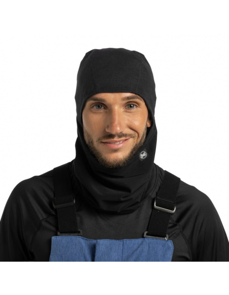 Balaclava Buff Tech Fleece Balaclava Solid Black