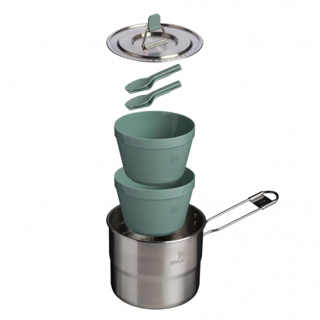 Cook Sets - Food Jars Stanley Wildfare Go Two Bowl Cook Set 1.1L