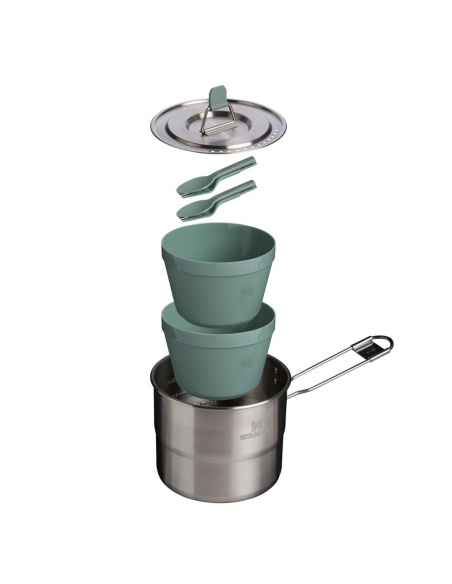 Cook Sets - Food Jars Stanley Wildfare Go Two Bowl Cook Set 1.1L