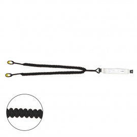Κρίκοι Ασφαλείας Protekt BW140/2LE111 Shock Absorber with Twin-Tail Elastic Lanyard 2