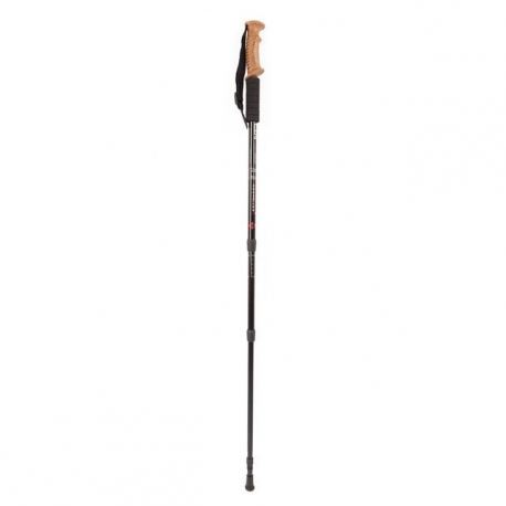 Trekking Poles Antishock Trekking Pole Cork Black