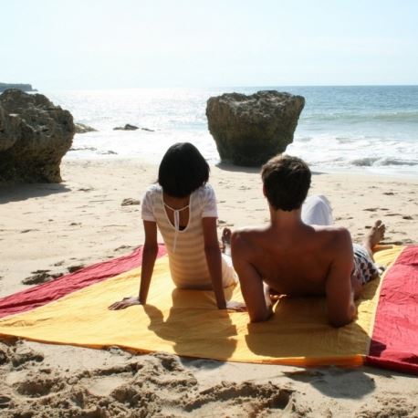 Ψάθες Παραλίας & Πικνικ Κουβέρτες Ticket To The Moon Beach Blanket Κάλυμμα Παραλίας