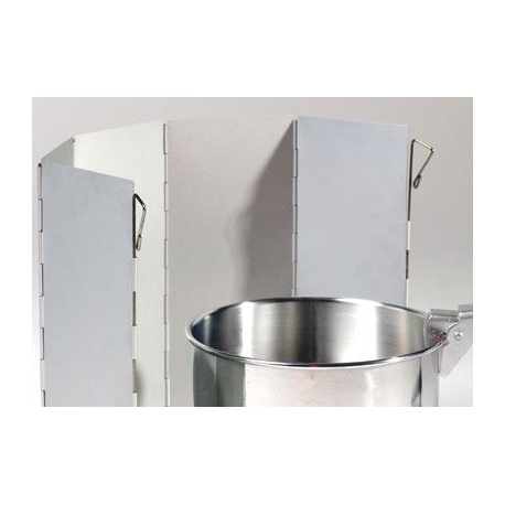 Fire Starters - Accessories Folding Alu Windshield 49 x 26 cm