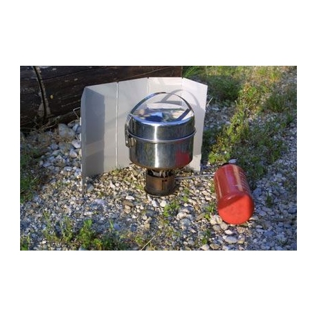 Fire Starters - Accessories Folding Alu Windshield 49 x 26 cm