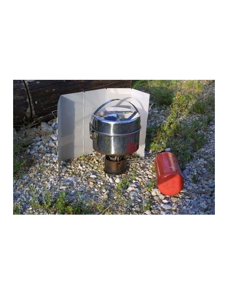 Fire Starters - Accessories Folding Alu Windshield 49 x 26 cm