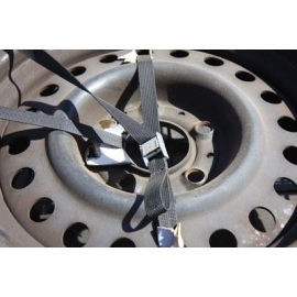 Backpack Accessories Strap /w Metal Buckle 2